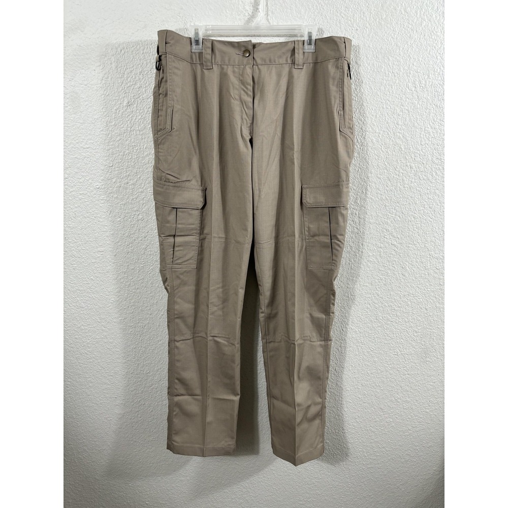 Galls Pants Womens 16‎ 34 Khaki G-Tac Tactical Ripstop Cargo TR2600 Workwear